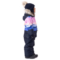 One-piece snowsuit Flavie Girls Navy