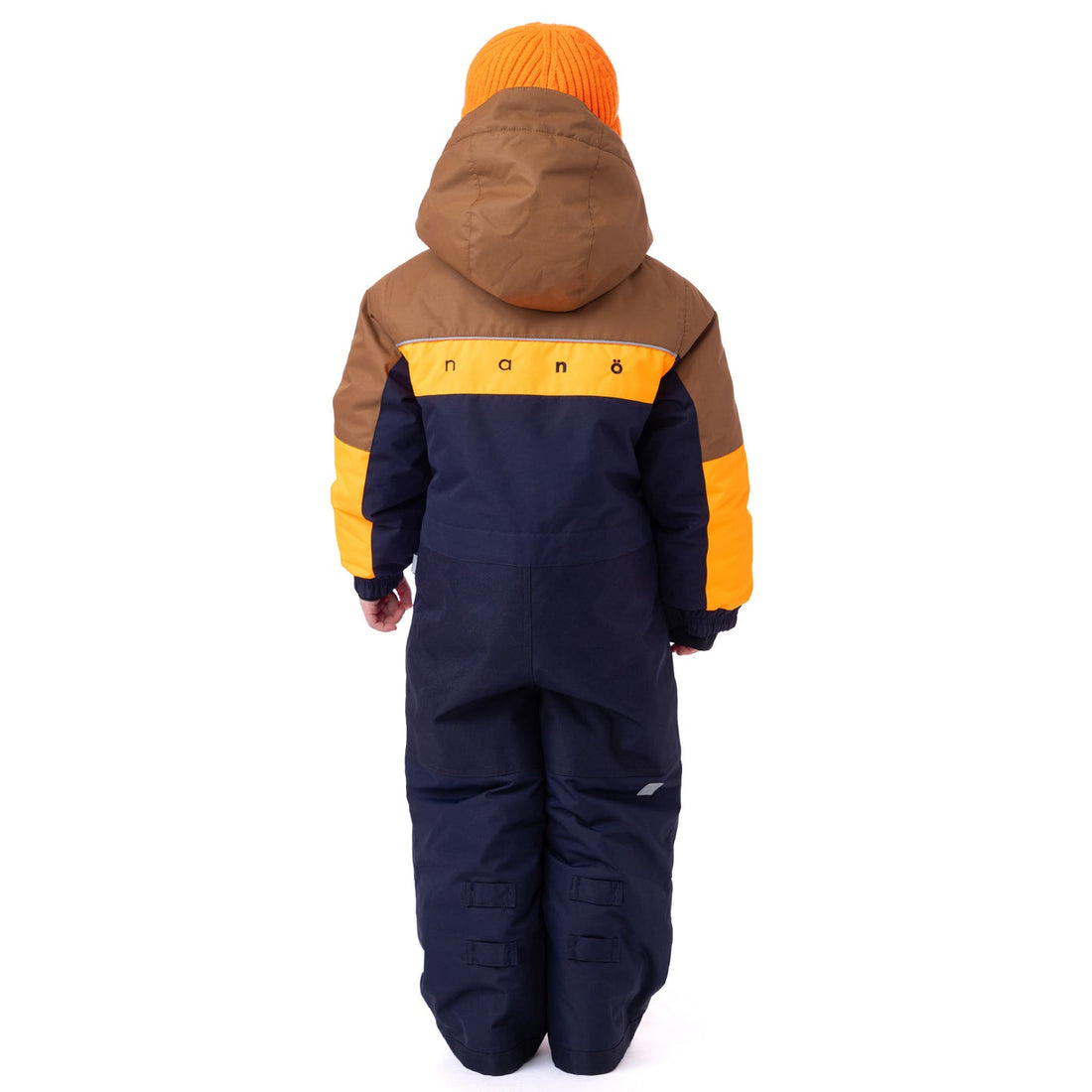 Shawn Boys One-Piece Snowsuit Brown