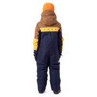 Shawn Boys One-Piece Snowsuit Brown