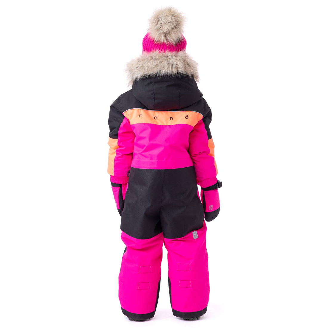 One-piece snowsuit Ariane Girls Fuchsia