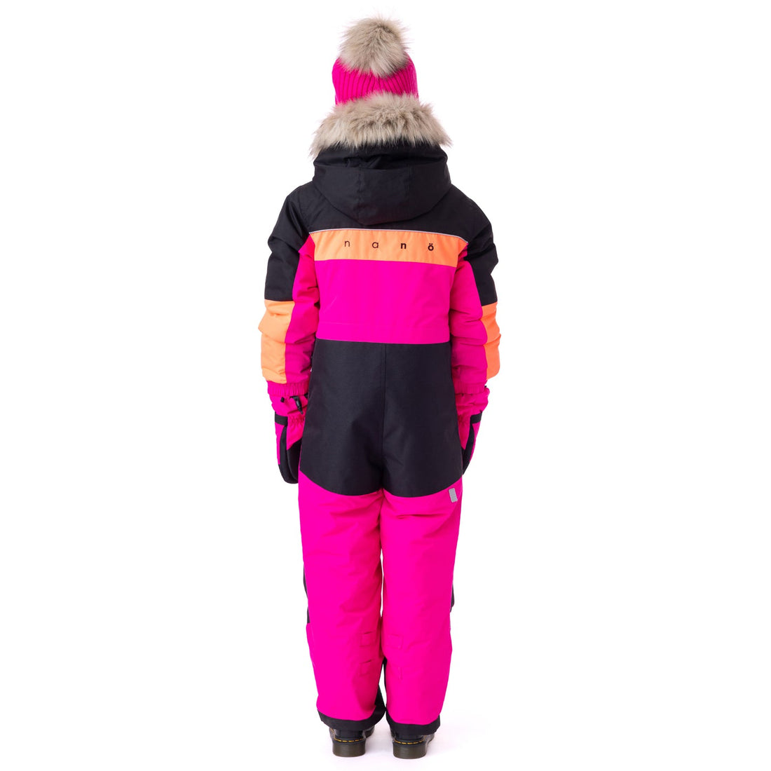 One-piece snowsuit Ariane Girls Fuchsia