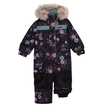 Lea-Maude Girls One-Piece Snowsuit Black