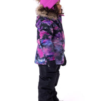 Eva Girls' Snowsuit Black