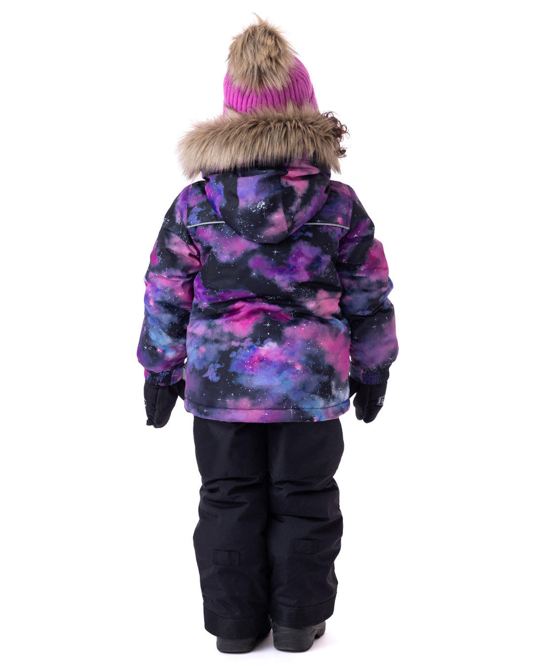 Eva Girls' Snowsuit Black