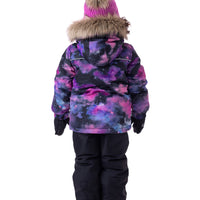 Eva Girls' Snowsuit Black