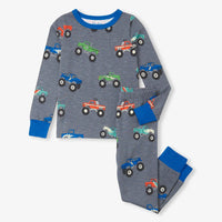 Monster Trucks Pajama Set