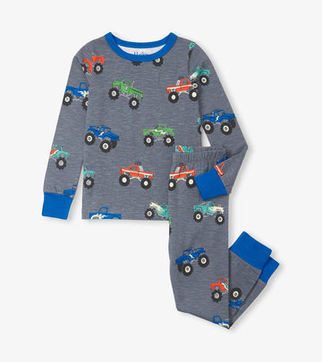 Monster Trucks Pajama Set