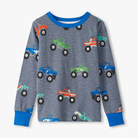 Monster Trucks Pajama Set