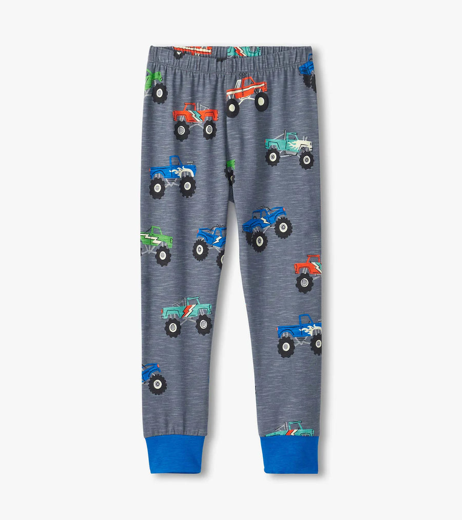 Monster Trucks Pajama Set