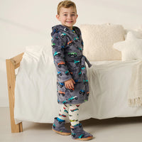 Monster Trucks Fleece Robe