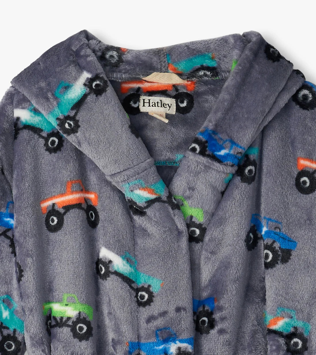 Monster Trucks Fleece Robe