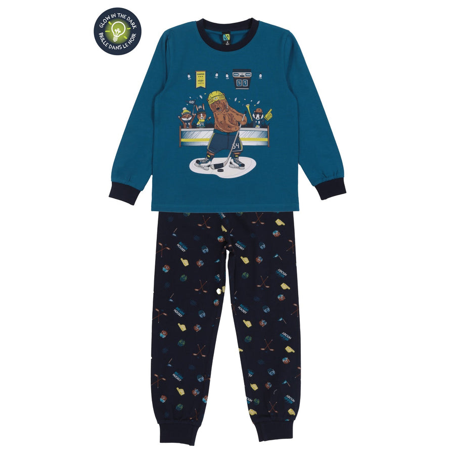 Teal Boys Pajamas