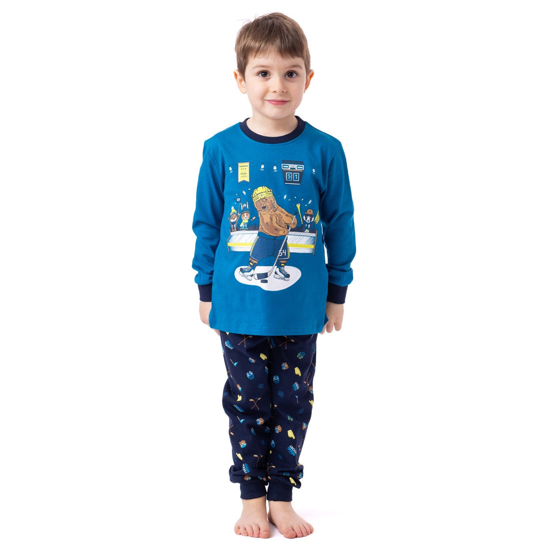 Teal Boys Pajamas