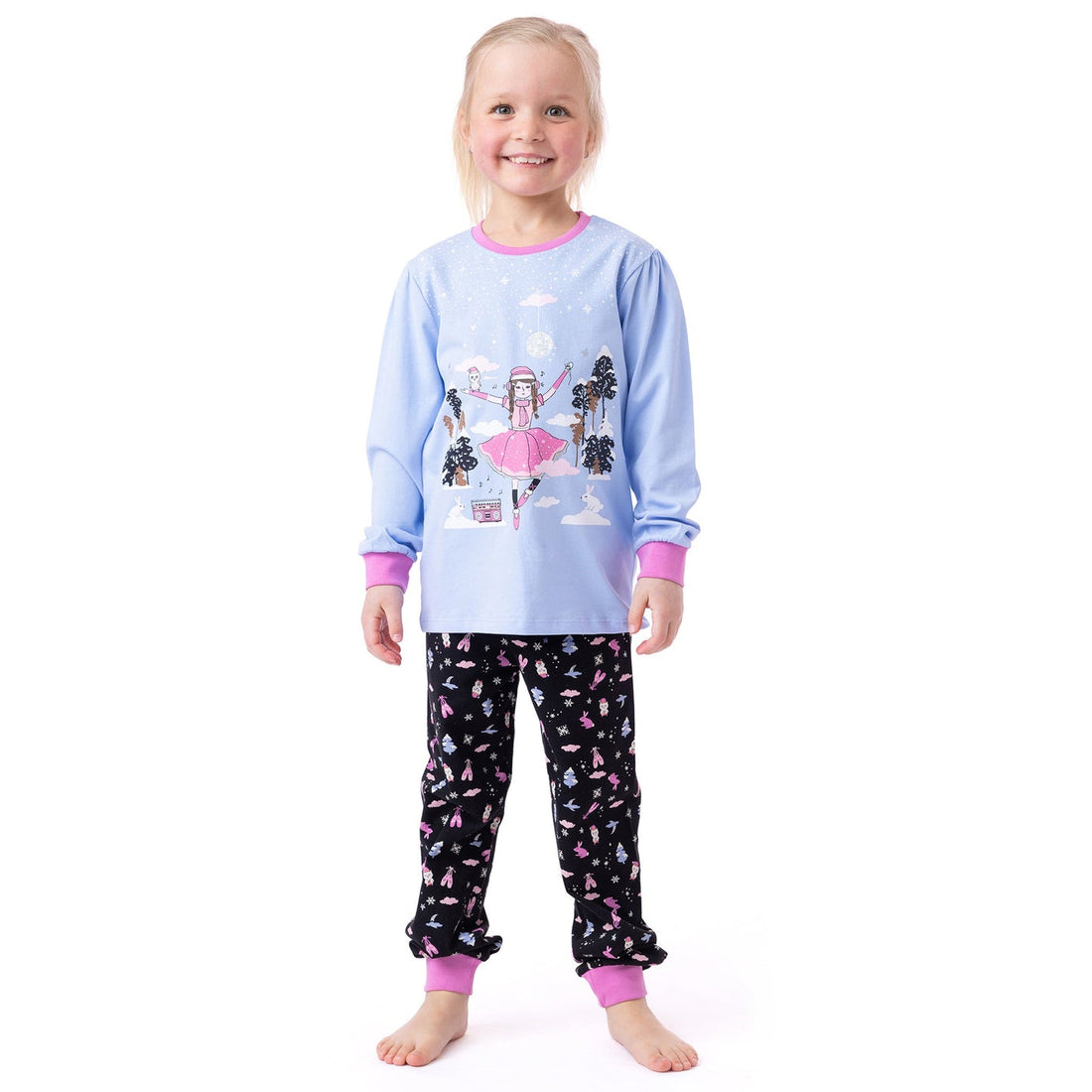 Girls Pajamas Lilac