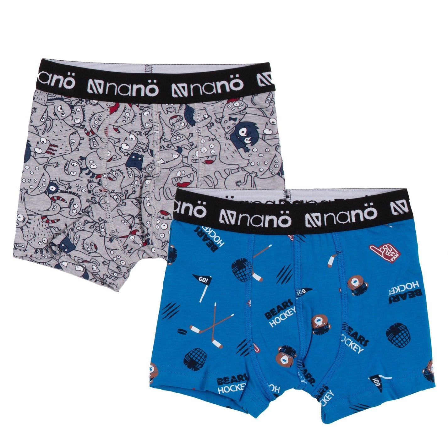 Boxers, pack of 2 Boys Teal