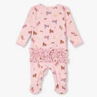 Whimsical Ponies Ruffle Bum Bamboo Sleeper