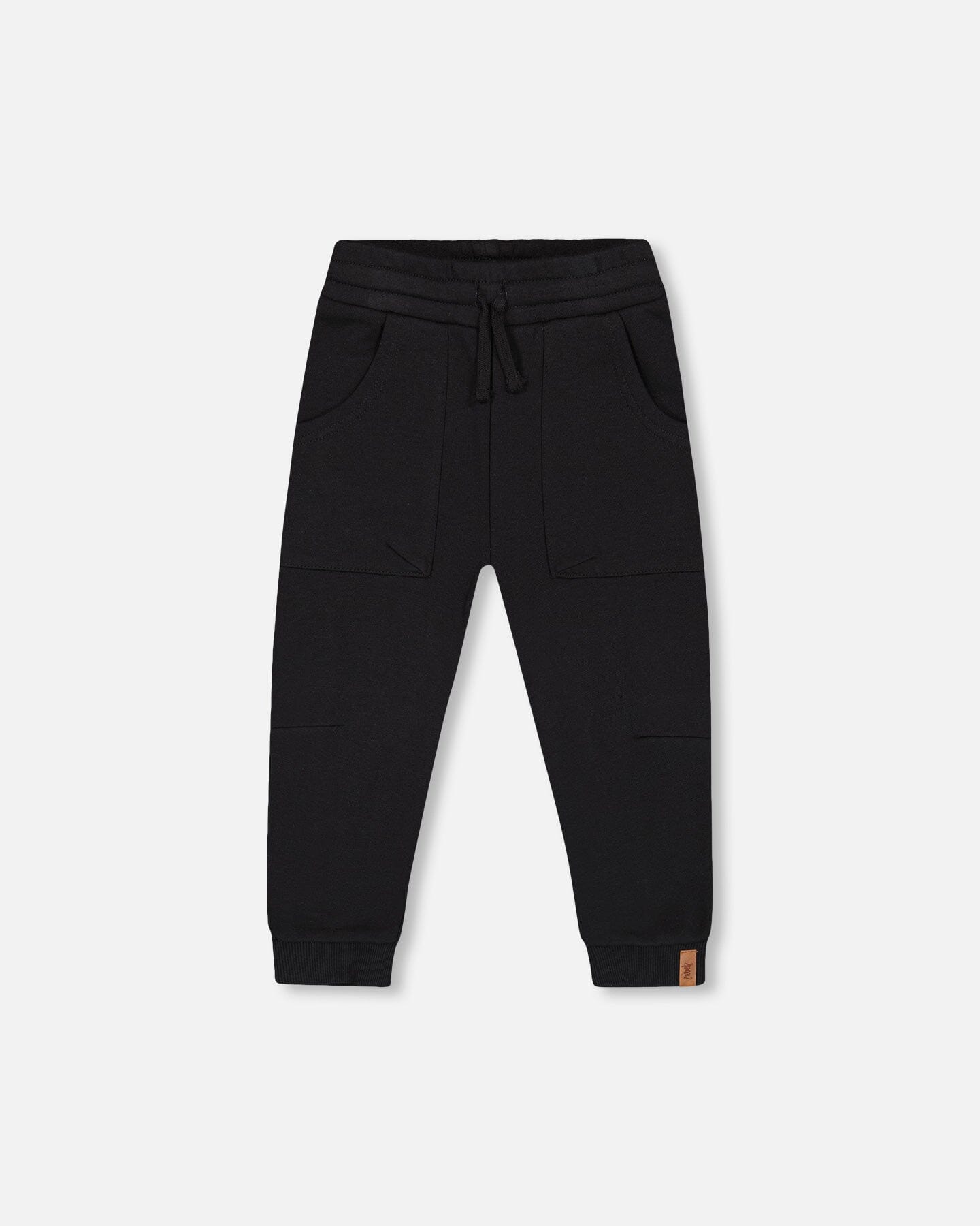 French Terry Pant Black