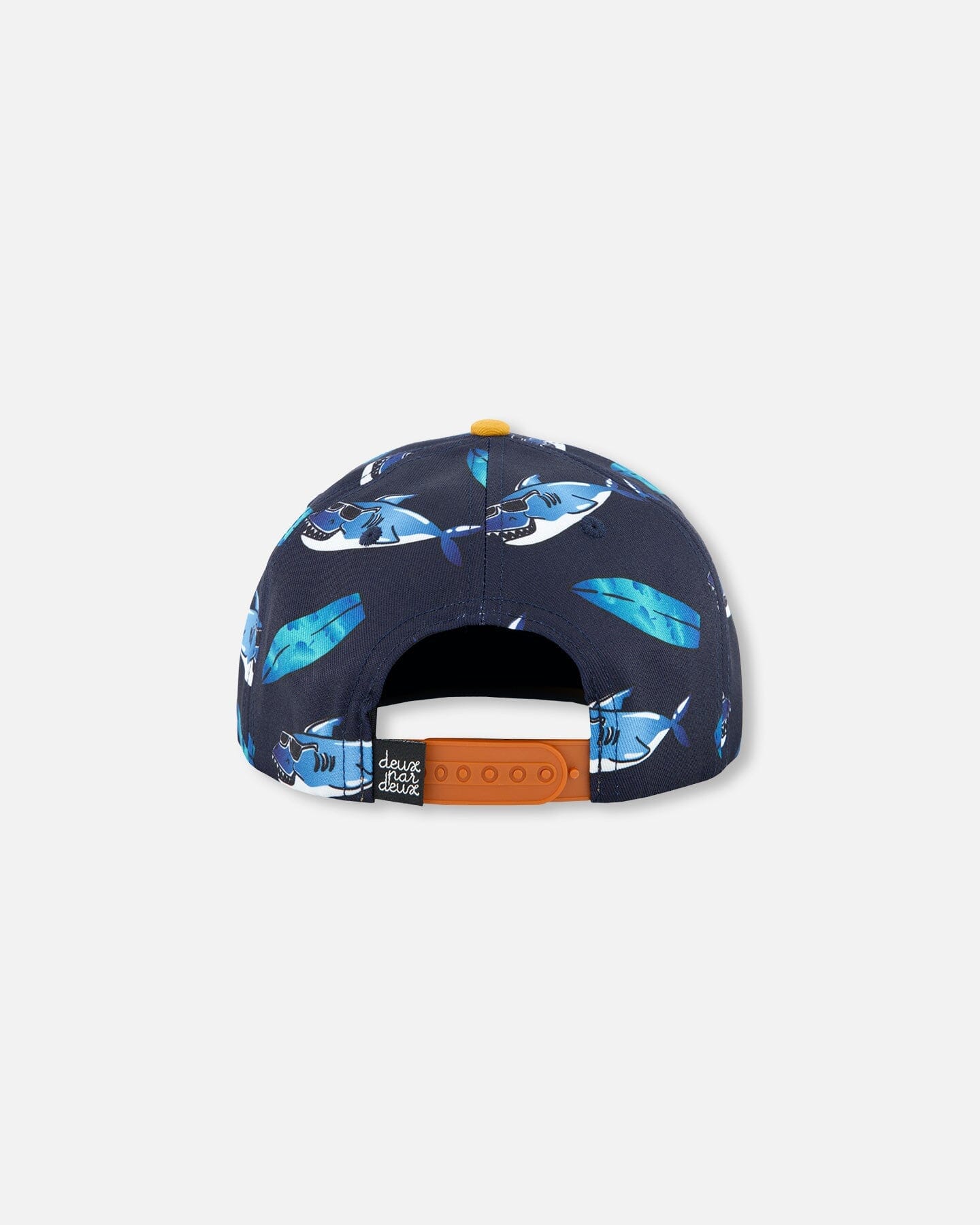 Cap Navy Printed Shark