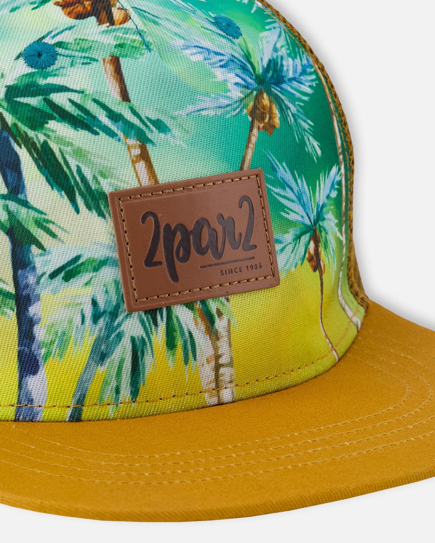 Cap Printed Palm Tree