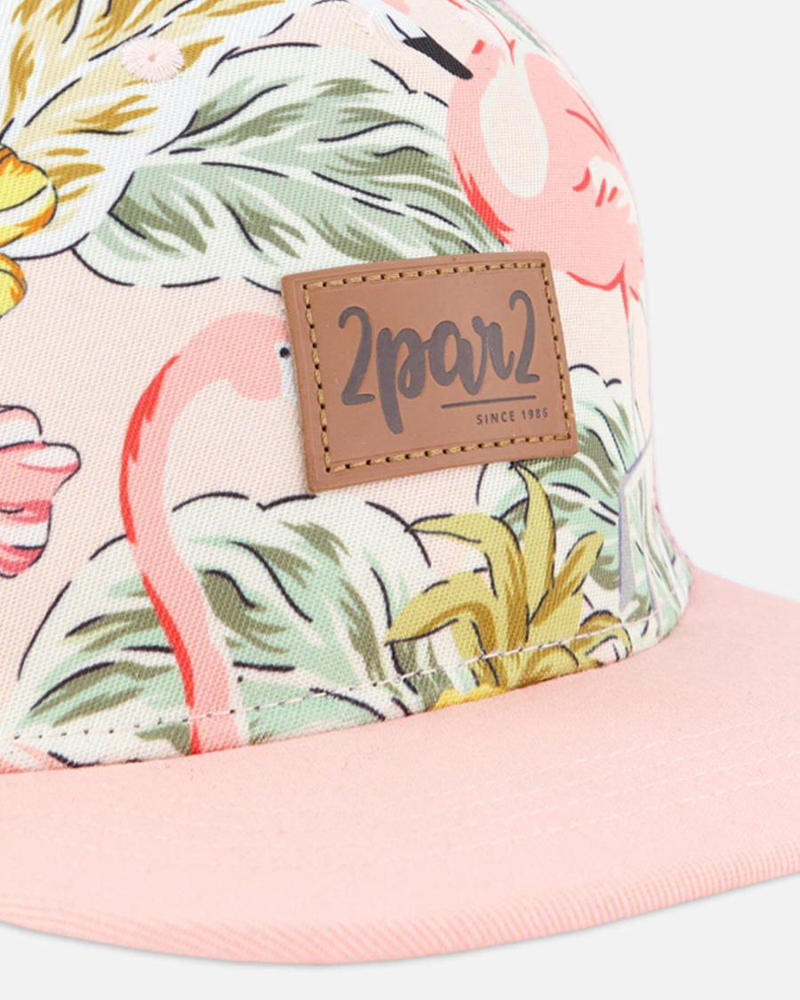 Cap Printed Flamingo