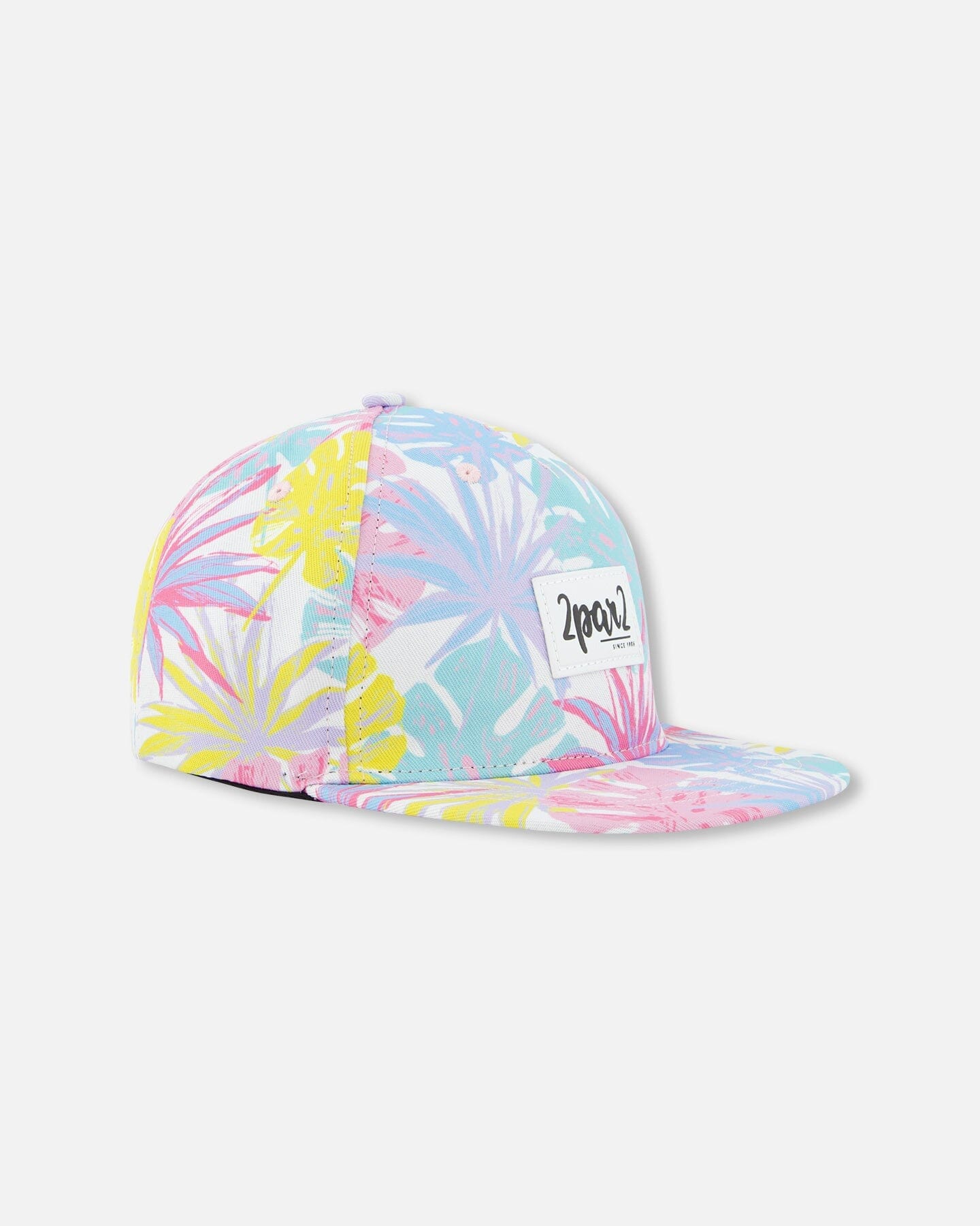 Cap Palm Leaf Pastel Print