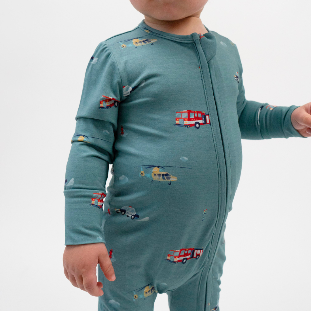 Footless Sleeper with Fold-over Cuffs