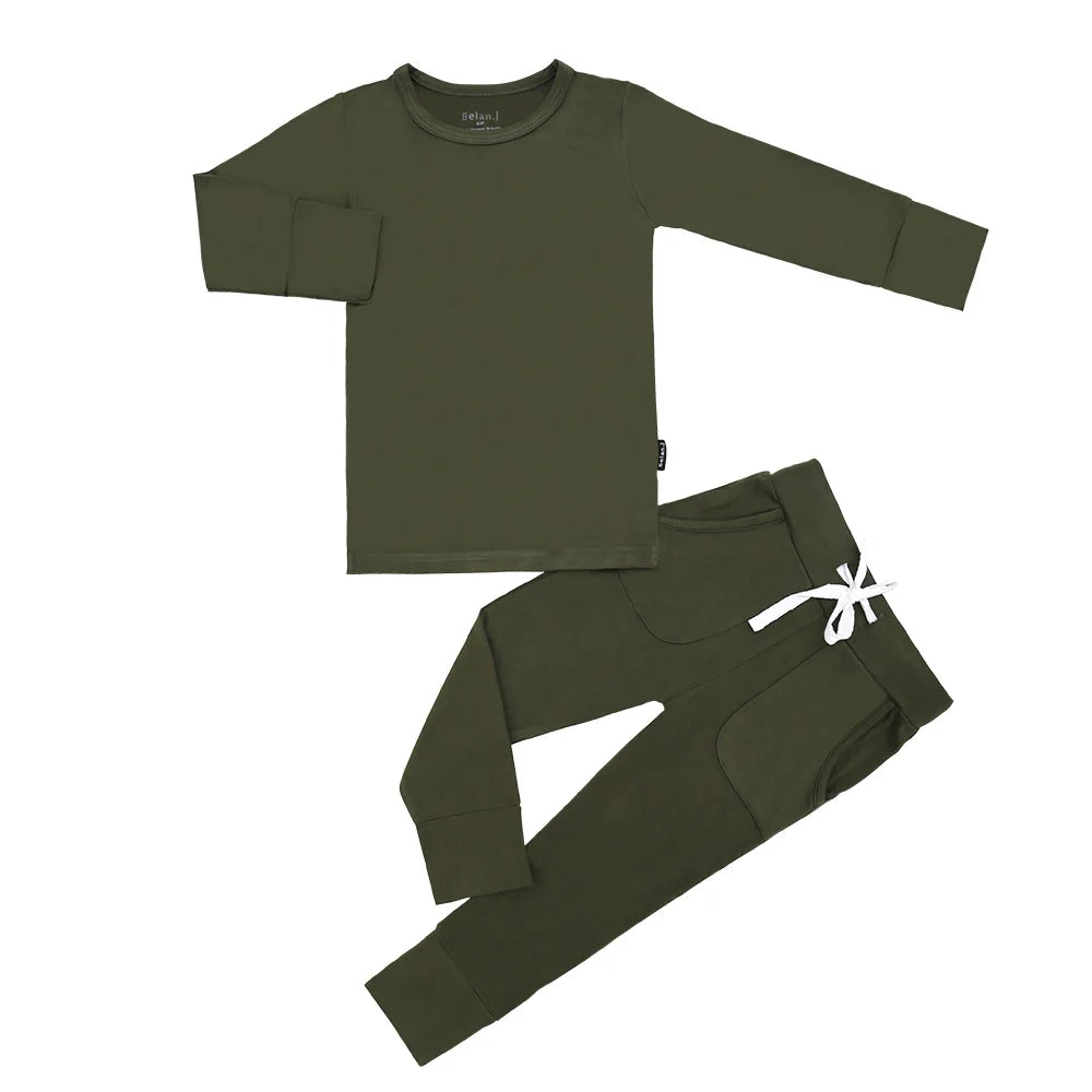 PJ Pocket Jogger Set - Forest Green