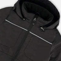 Two Piece Snowsuit Black And Spice