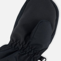 Solid Mittens Black