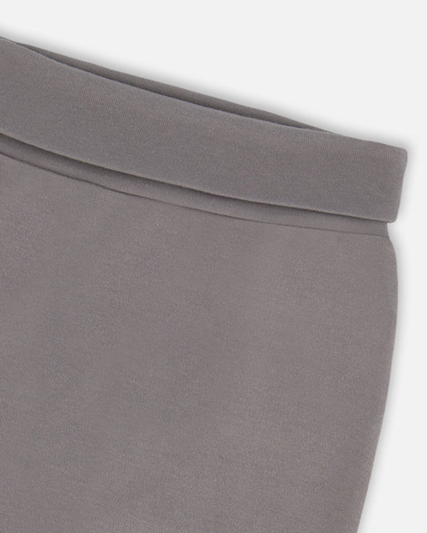 Organic Cotton Evolutive Pant Dark Gray