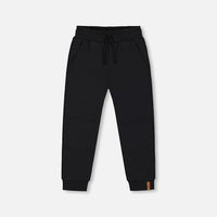 Fleece Sweatpants With Pockets Black