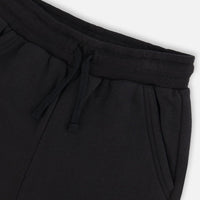 Fleece Sweatpants With Pockets Black