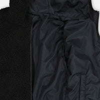 Reversible Sherpa Jacket Black