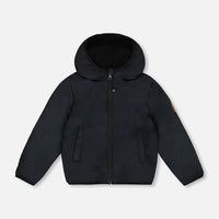 Reversible Sherpa Jacket Black