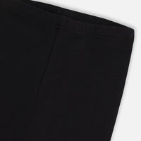 Rib Leggings Black