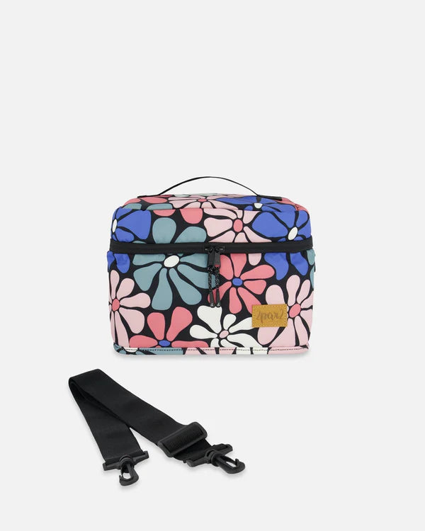 Lunch Box Printed Retro Flowers