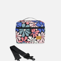 Lunch Box Printed Retro Flowers