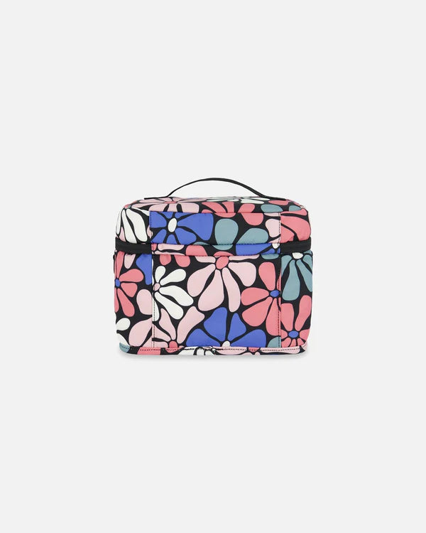 Lunch Box Printed Retro Flowers