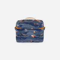 Lunch Box Navy Printed Mountains Animals