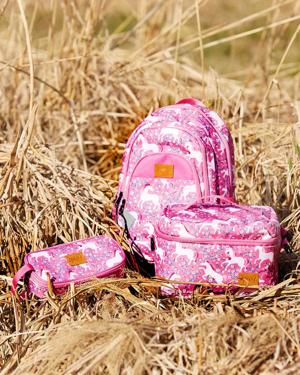 Lunch Box Pink Printed Unicorn