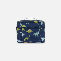 Lunch Box Navy Blue Printed Dinosaurs