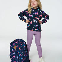 Backpack Navy Printed Unicorn - 18L