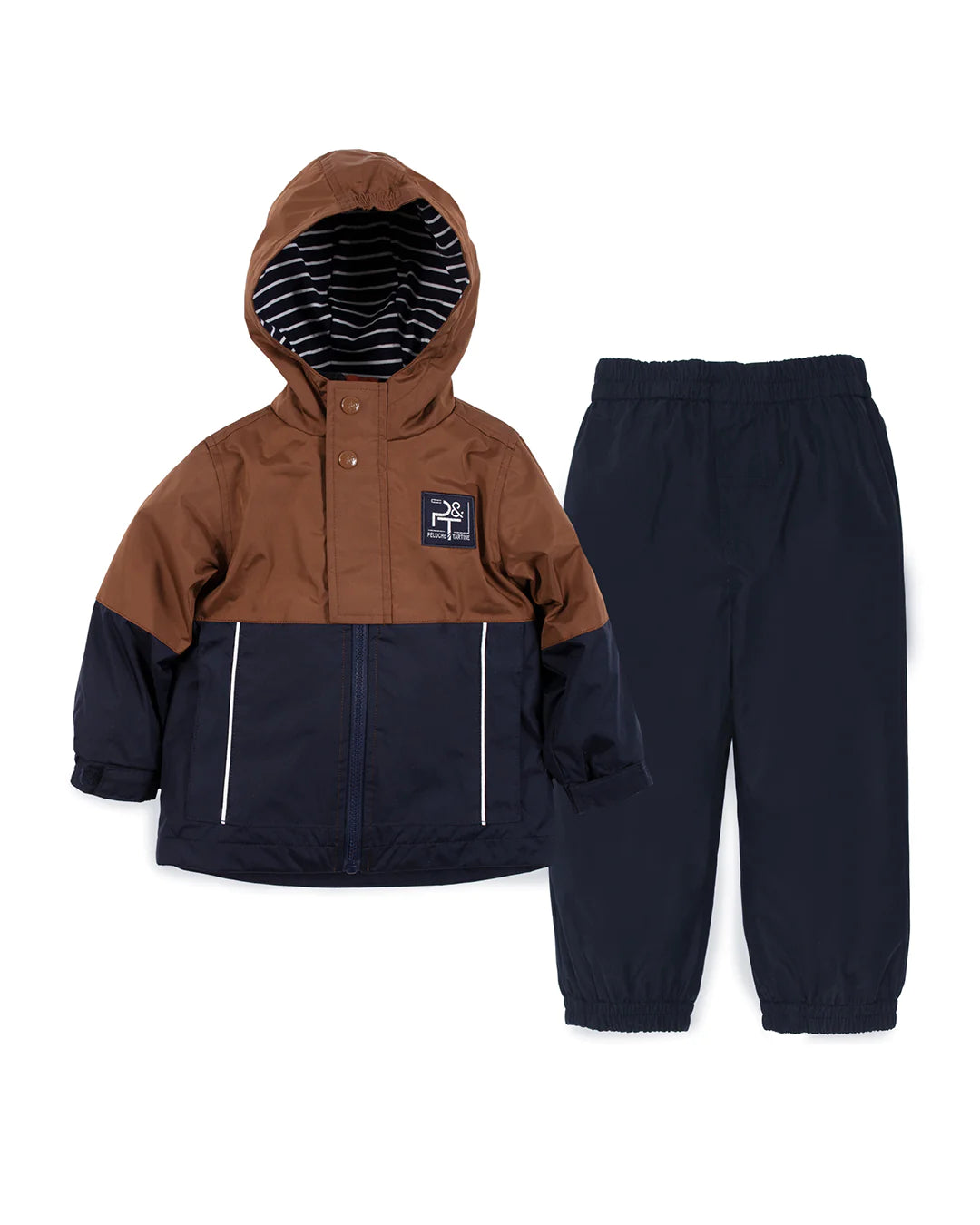 Kid 2 Piece Jersey Lined Rainsuit Bruno