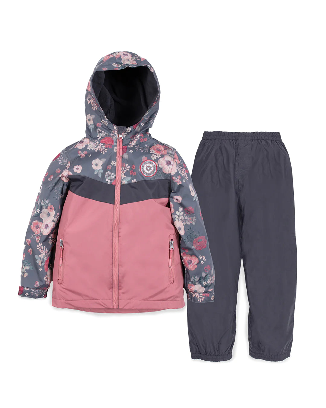 Kid 2 Piece Microfleece Lined Rainsuit Gemma