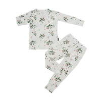 Long Sleeve PJ Set - Holly Berries