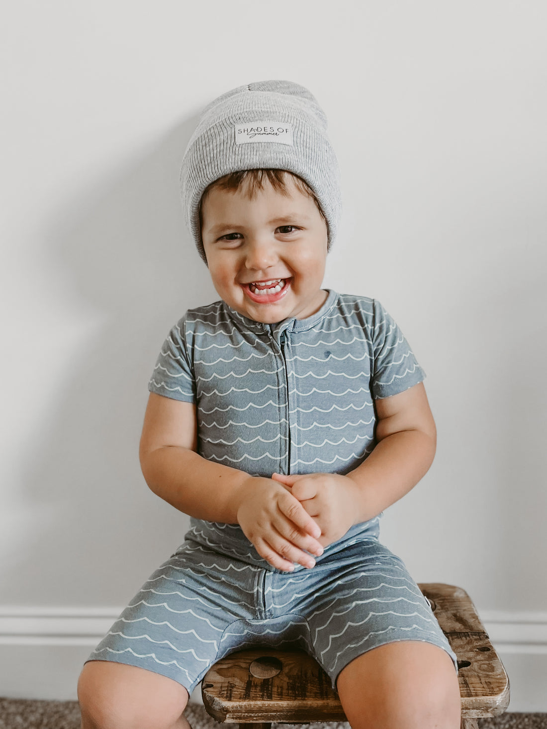 Heathered Grey Beanie (6M-8Y)