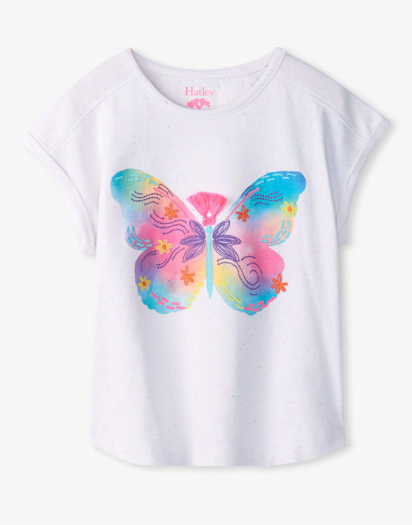 Painted Butterfly Relaxed Tee