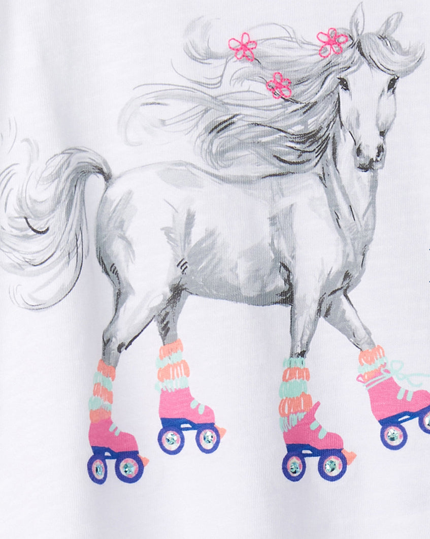 Roller Skates Graphic Tee