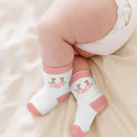 3-PACK SOFT DURABLE BABY SOCKS SET - BLOOMIN' BOOT