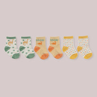 3-PACK SOFT DURABLE BABY SOCKS SET - ROARSOME